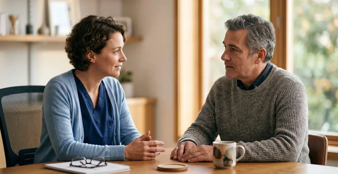 Scène de consultation médicale mettant en avant l'importance du dialogue sur les tarifs