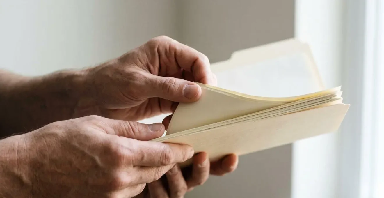 Métaphore visuelle de la lecture attentive des documents contractuels d'assurance