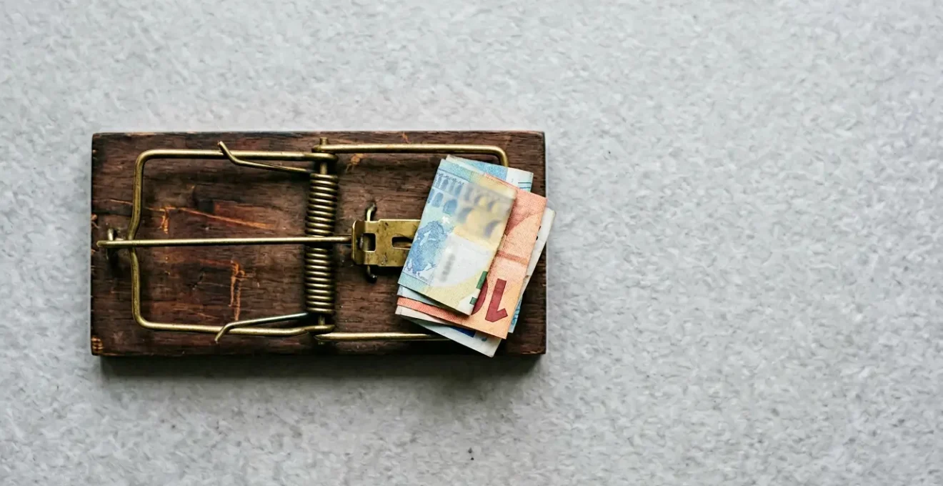 Concept symbolique illustrant le coût caché des mutuelles santé bon marché