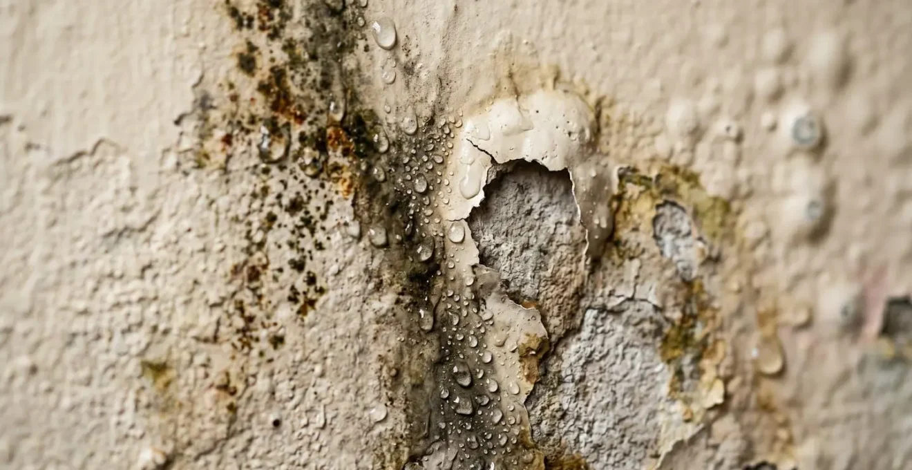 Documentation photographique minutieuse d'un dégât des eaux pour préserver les preuves